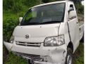 Mobil pikap yang terlibat kecelakaan di Malang
