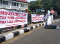 Aksi Pro Fauna di Balai Kota Malang /Avirista Midaada