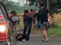 Tangkapan layar video tawuran remaja di Jombang yang beredar di medsos 