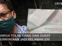 Video: Warga Tolak Uang dan Surat Pernyataan Jadi Relawan Eri