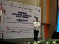 Wakil Gubernur Jawa Timur, Emil Elestianto Dardak membuka Rakerwil AMSI Jatim dan Seminar Nasional Media Siber bertema 'Good Journalism Vs Hoax di Era Post-truth' di Surabaya, Rabu (18/5/2019) 