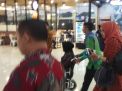Wali Kota Surabaya Tri Rismaharini di Bandara Internasional Juanda dan akan bertolak ke Singapura (foto-foto: Jajeli Rois/jatimnow.com)