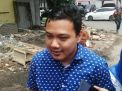 Fuad Benardi, anak sulung Wali Kota Tri Rismaharini usai diperiksa di Polda Jatim