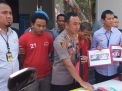 Kapolrestabes Surabaya Kombes Sandi Nugroho beberkan kejahatan komplotan perampokan minimarket