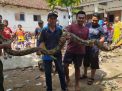 Ular piton sepanjang 4,5 meter ditangkap warga di Pasuruan