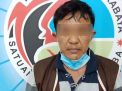 Tersangka M Arifin diamankan Satrenarkoba Polrestabes Surabaya