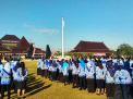 Suasana upacara bendera di lingkungan Kabupaten Blitar/Foto: Dok