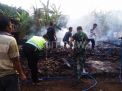 Diduga Korsleting Listrik, Rumah Pak RT di Ngawi Hangus Terbakar
