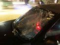 Mobil yang menabrak pengendara motor di Ponorogo