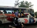 Ini Data Korban Tabrakan Maut Bus Mira vs Bus Pariwisata di Nganjuk