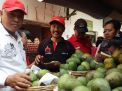 Sejumlah kader PDIP Kota Probolinggo saat blusukan ke pasar tradisional