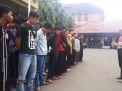 43 pesilay tang diamankan di mapolres Malang Kota