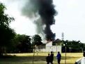 Rumah Open Tembakau di Bojonegoro Terbakar