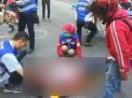 Evakuasi korban tewas di Jalan Kupang Indah, Surabaya