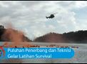 Video: Puluhan Penerbang dan Teknisi Gelar Latihan Survival