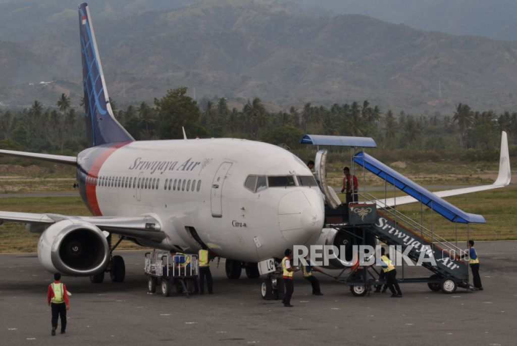 Ilustrasi Pesawat Sriwijaya Air/ Foto: Antara via Republika