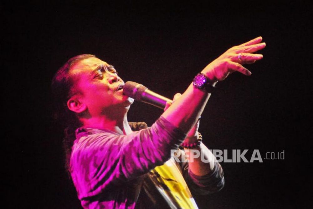 Penyanyi Didi Kempot (Foto: Republika/Bowo Pribadi) 