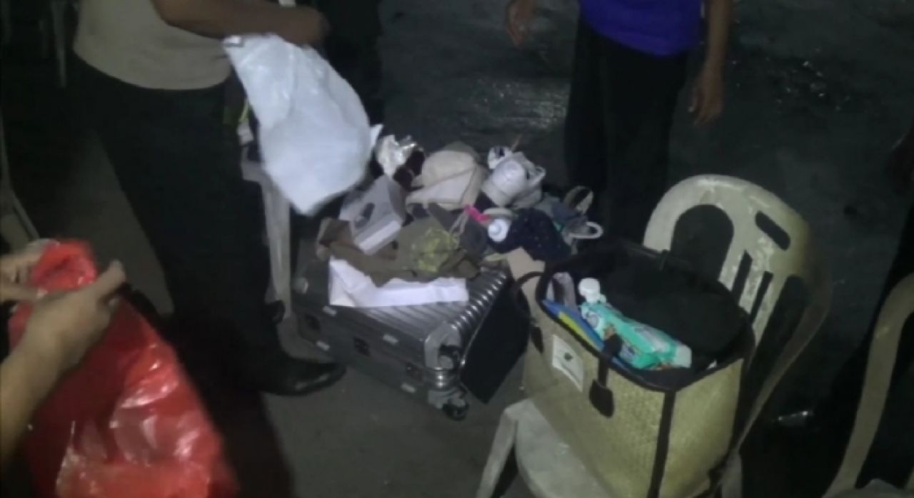 Barang milik Vanessa Angel yang diamankan polisi.