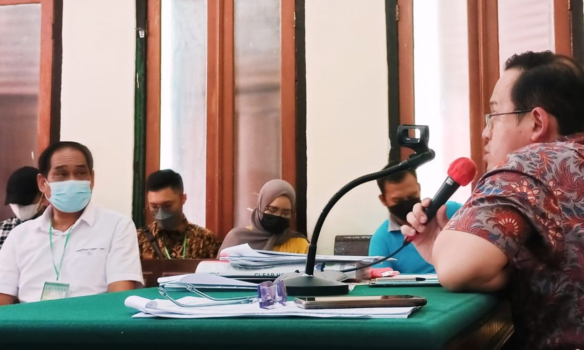 Sidang gugatan sengketa lahan di Puncak Permai Utara III.