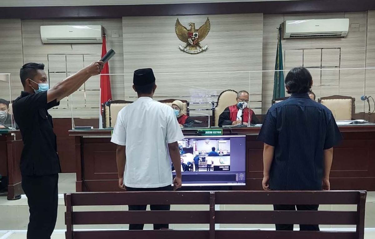 Sidang lanjutan Bupati Nganjuk nonaktif Novi Rahman Hakim di Pengadilan Tipikor Surabaya, Jumat (27/11/2021)