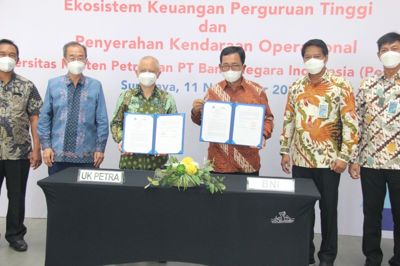 Penandatanganan Nota Kesepahaman Ekosistem Keuangan Perguruan Tinggi.