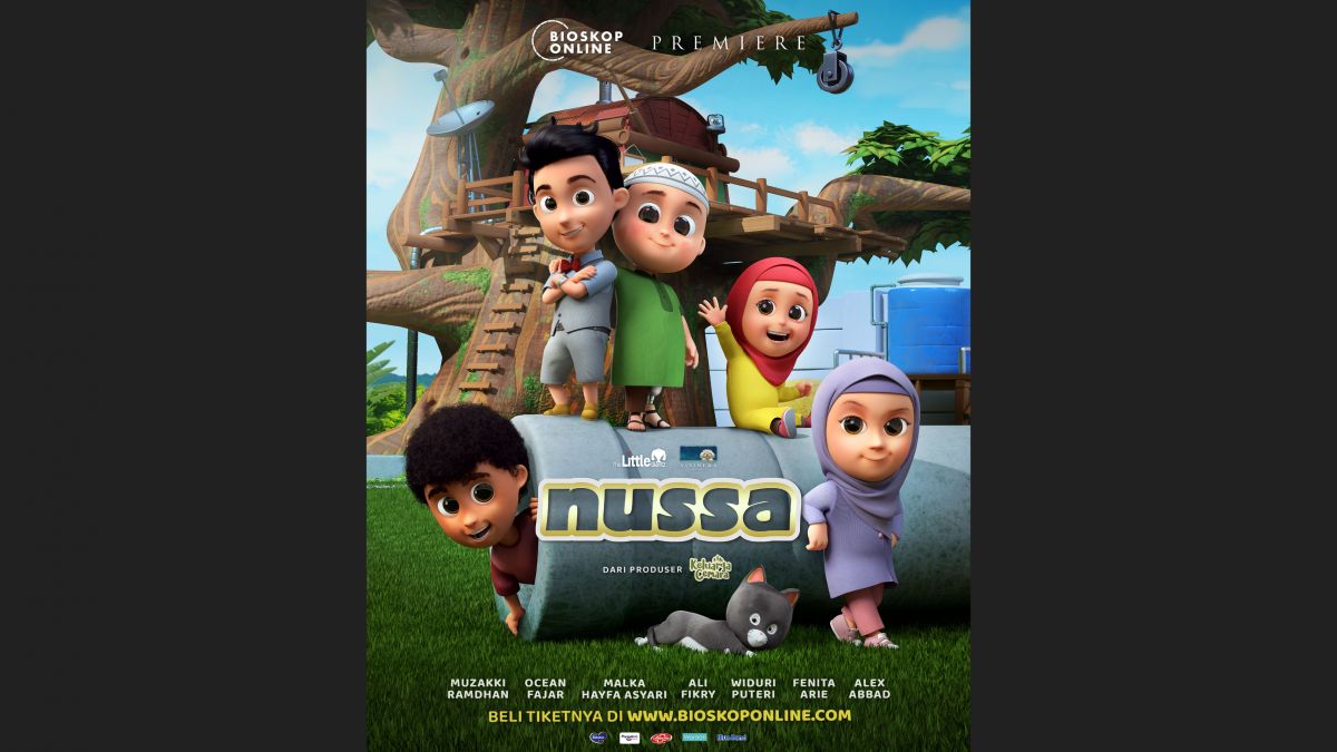 Film animasi Nussa hadir di Bioskop Online. (Foto: Poster Visinema for jatimnow.com)