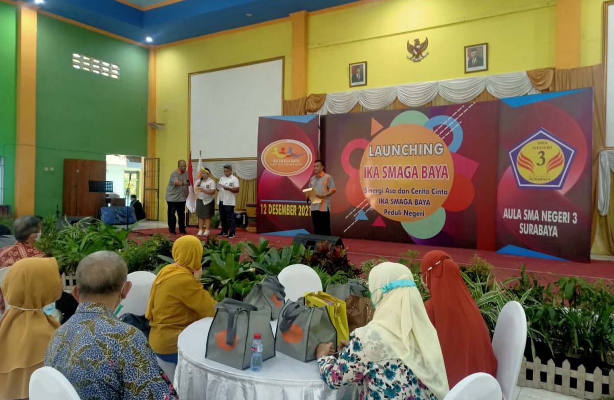 Launching Ikatan Alumni SMAN 3 Surabaya (IKA Smaga Baya) - (Foto: IKA Smaga Baya)