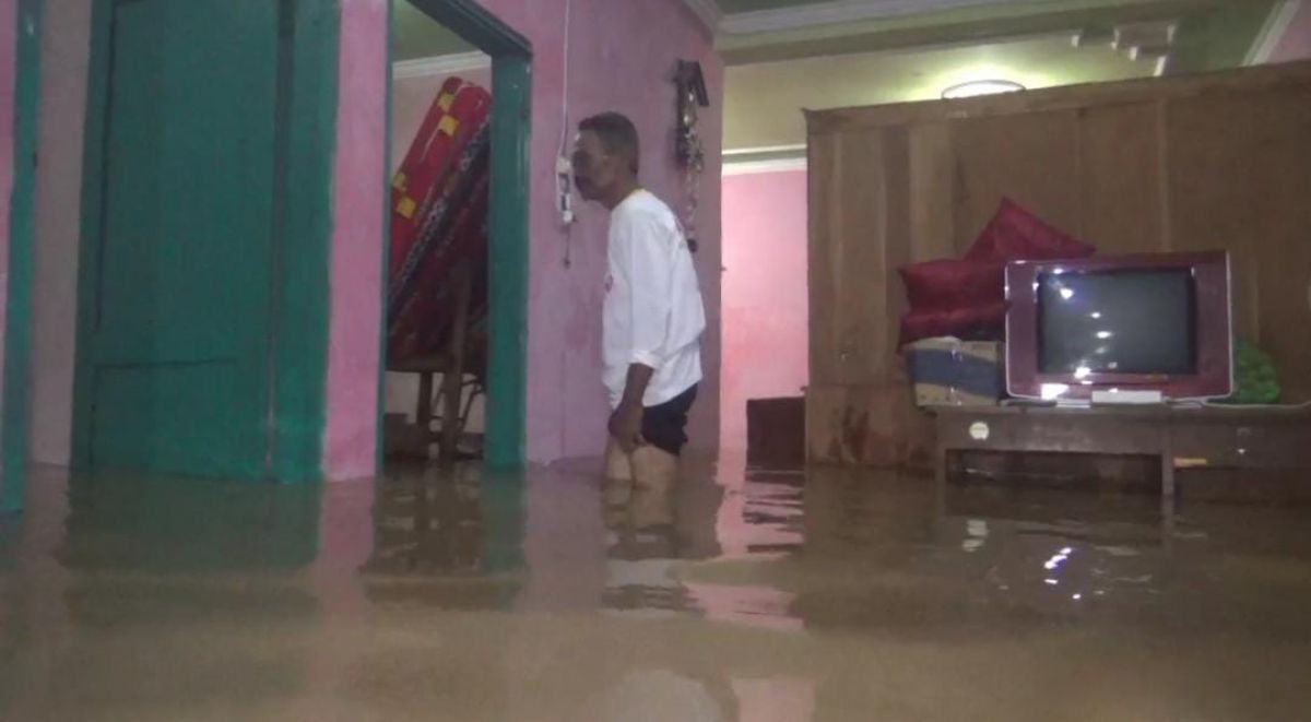 Banjir di Kabupaten Madiun, merendam 388 rumah (Foto: BPBD Kabupaten Madiun/jatimnow.com)
