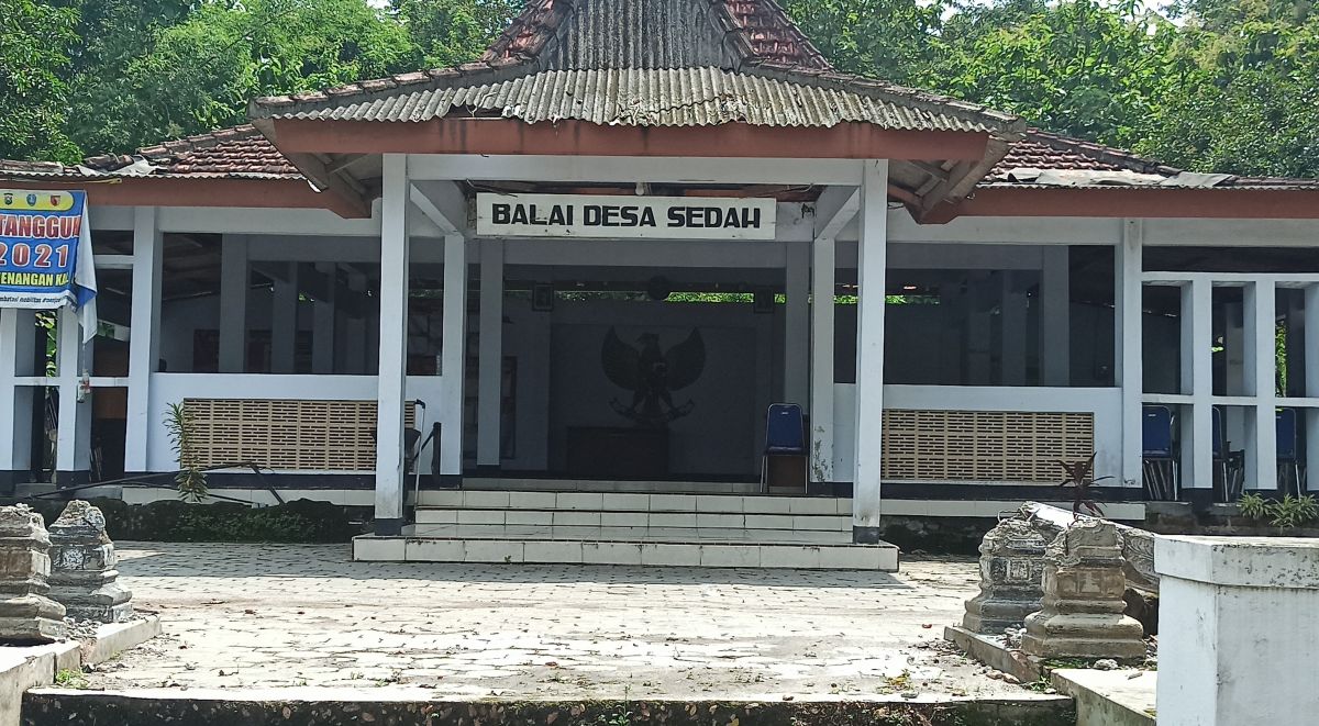 Balai Desa Sedah, Kecamatan Jenangan, Ponorogo. (Foto-foto: Mita Kusuma/jatimnow.com)