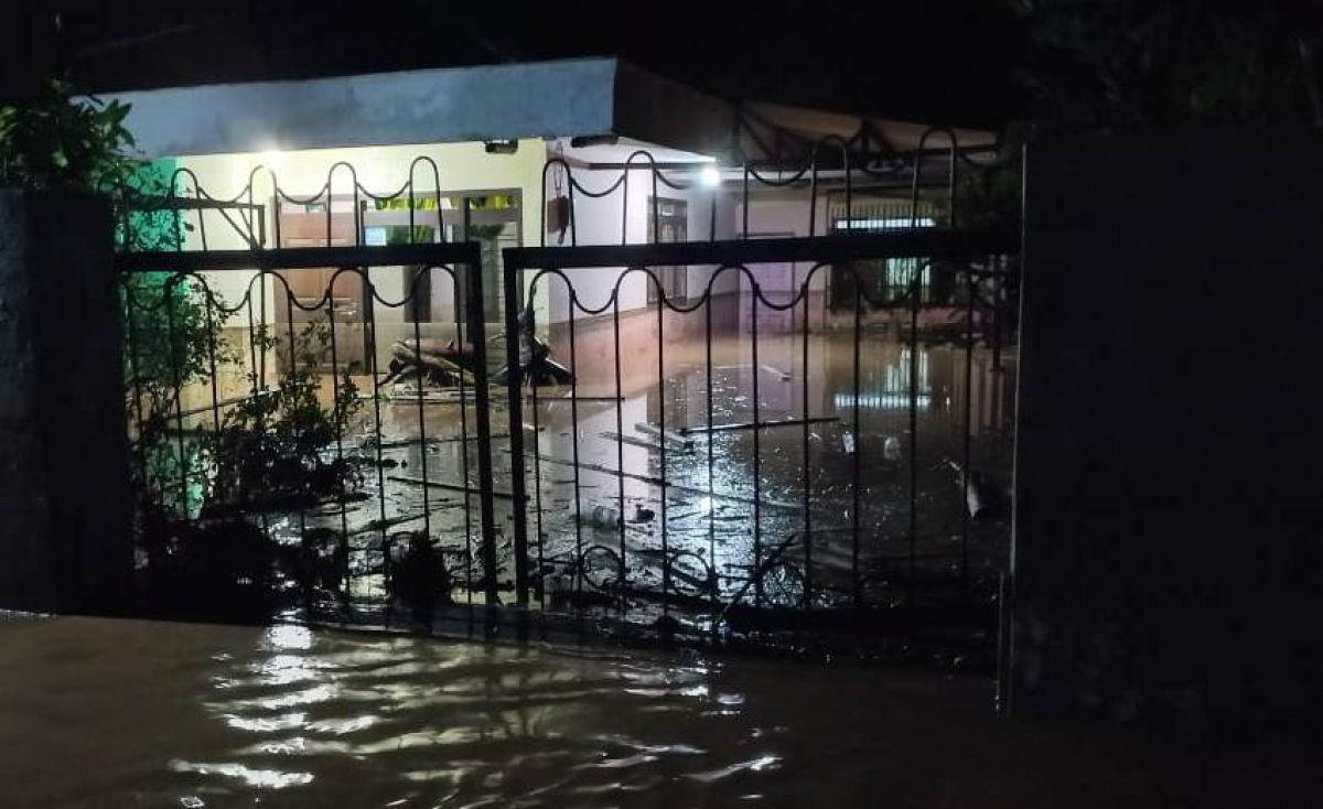 Banjir Kecamatan Tongas, Probolinggo.