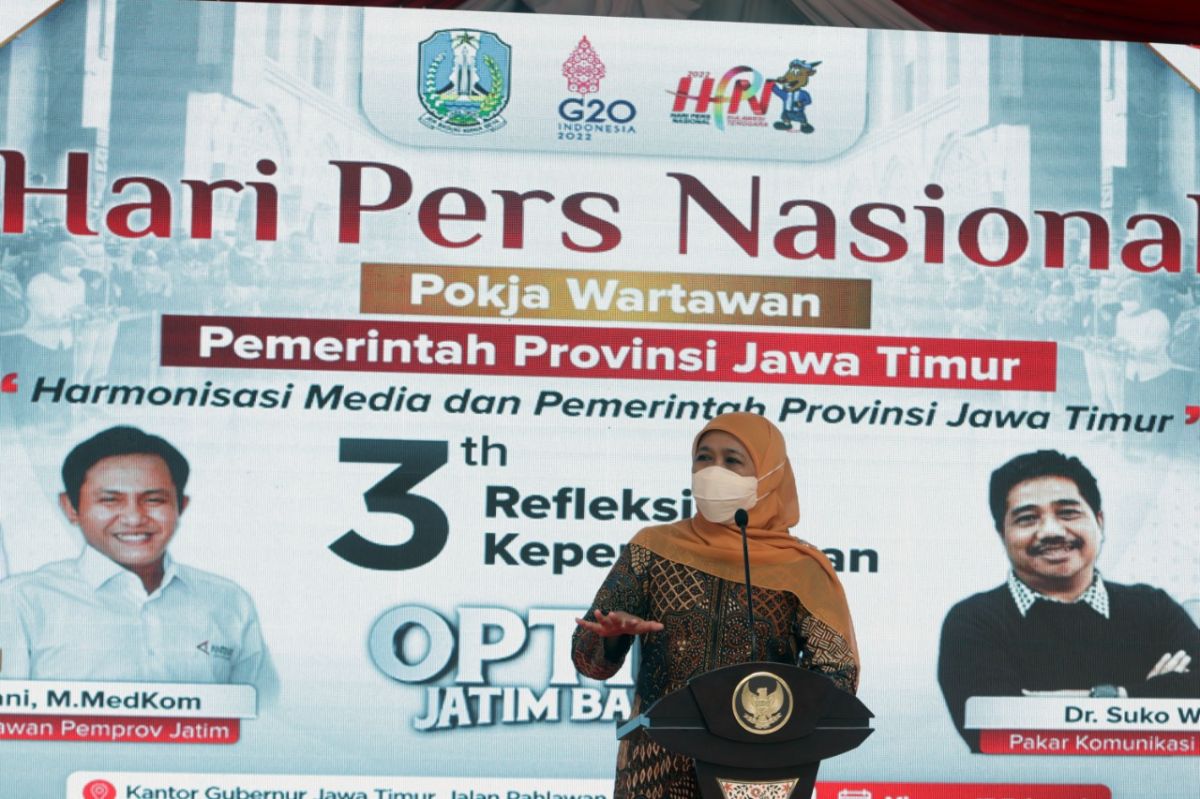 Gubernur Jatim Khofifah Indar Parawansa.