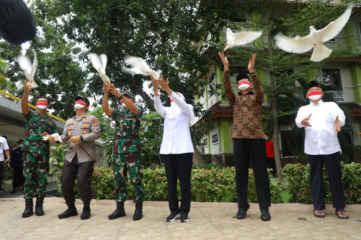 Peluncuran uji klinis Vaksin Merah Putih di RSU dr Soetomo