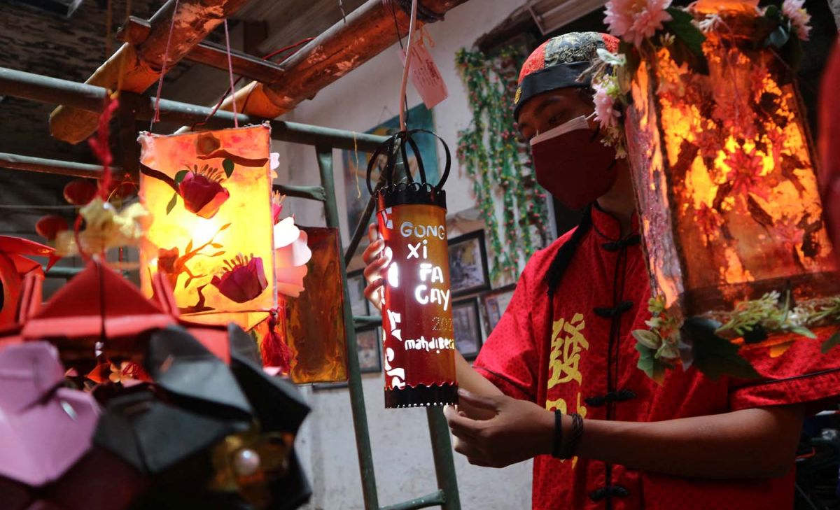 Perayaan Imlek 2022 di Kampung Pecinan Tambak Bayan, Surabaya