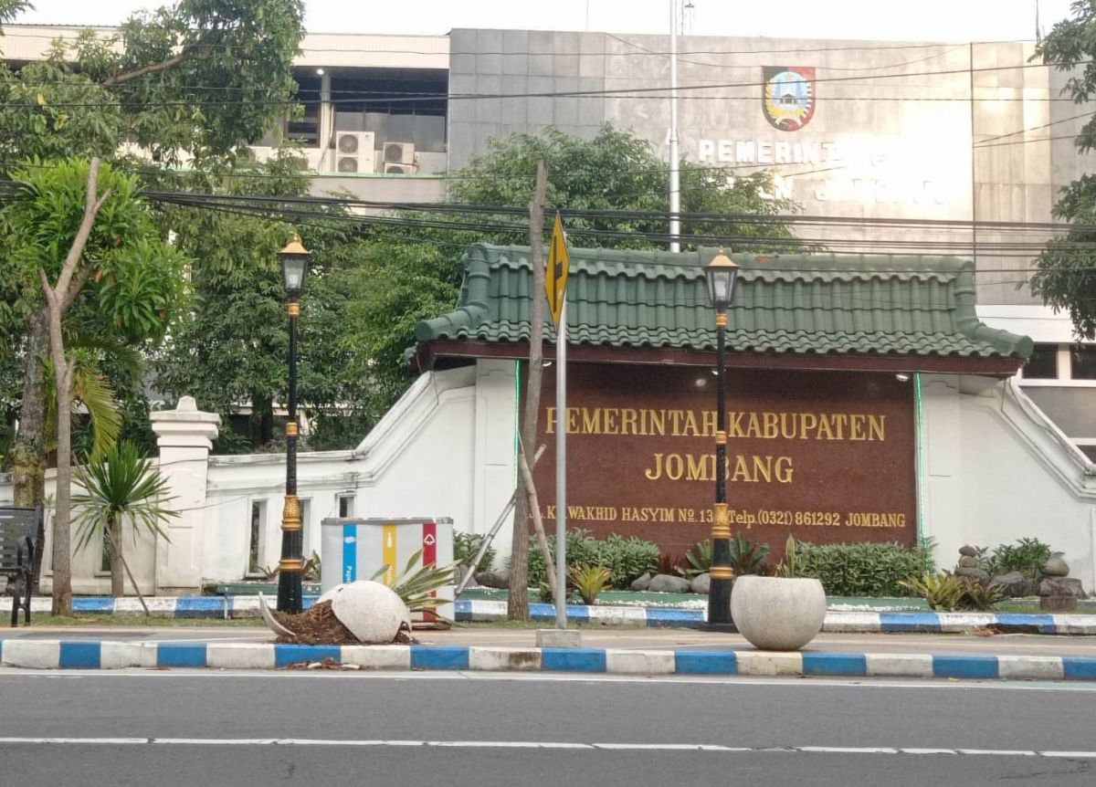 Kantor Perumahan dan Permukiman Kabupaten Jombang. (Foto: Elok for jatimnow.com)