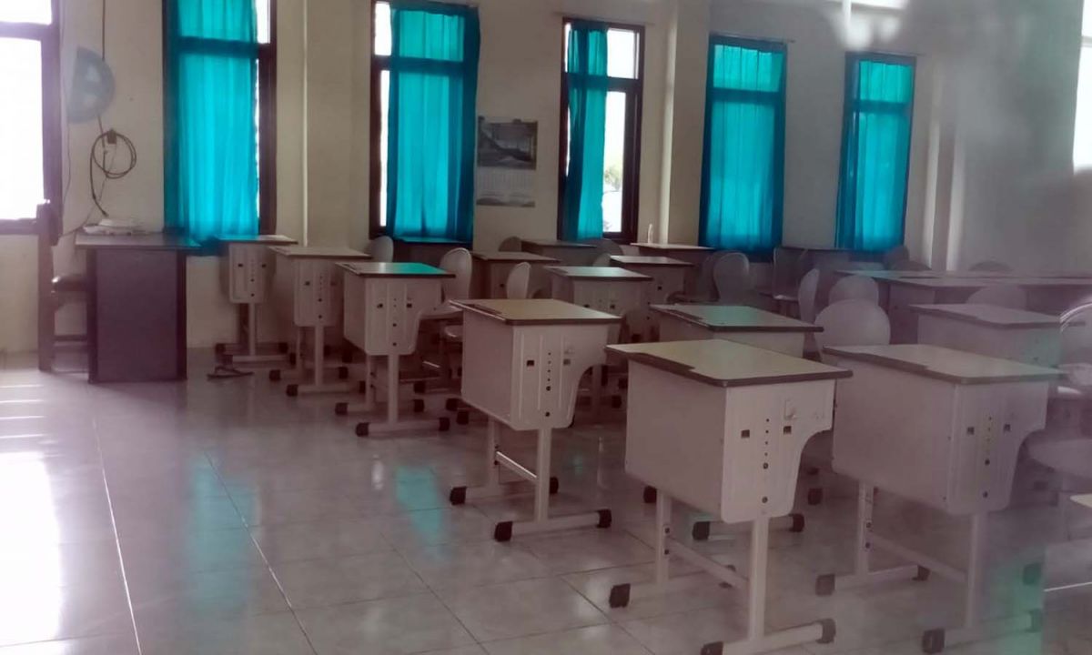 Salah satu ruang kelas di MAN Surabaya