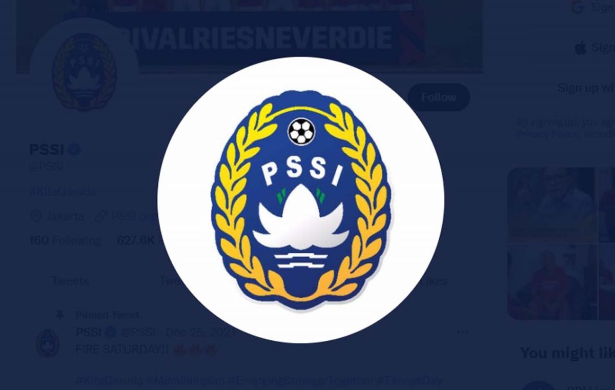 Logo PSSI (Foto: Akun Twitter @PSSI