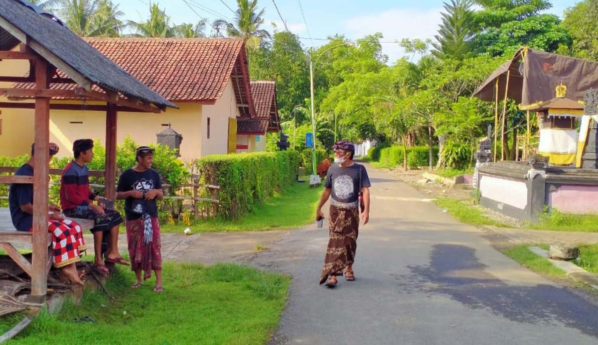 Suasana Nyepi di Desa Adat Patoman Kampung Bali Banyuwangi