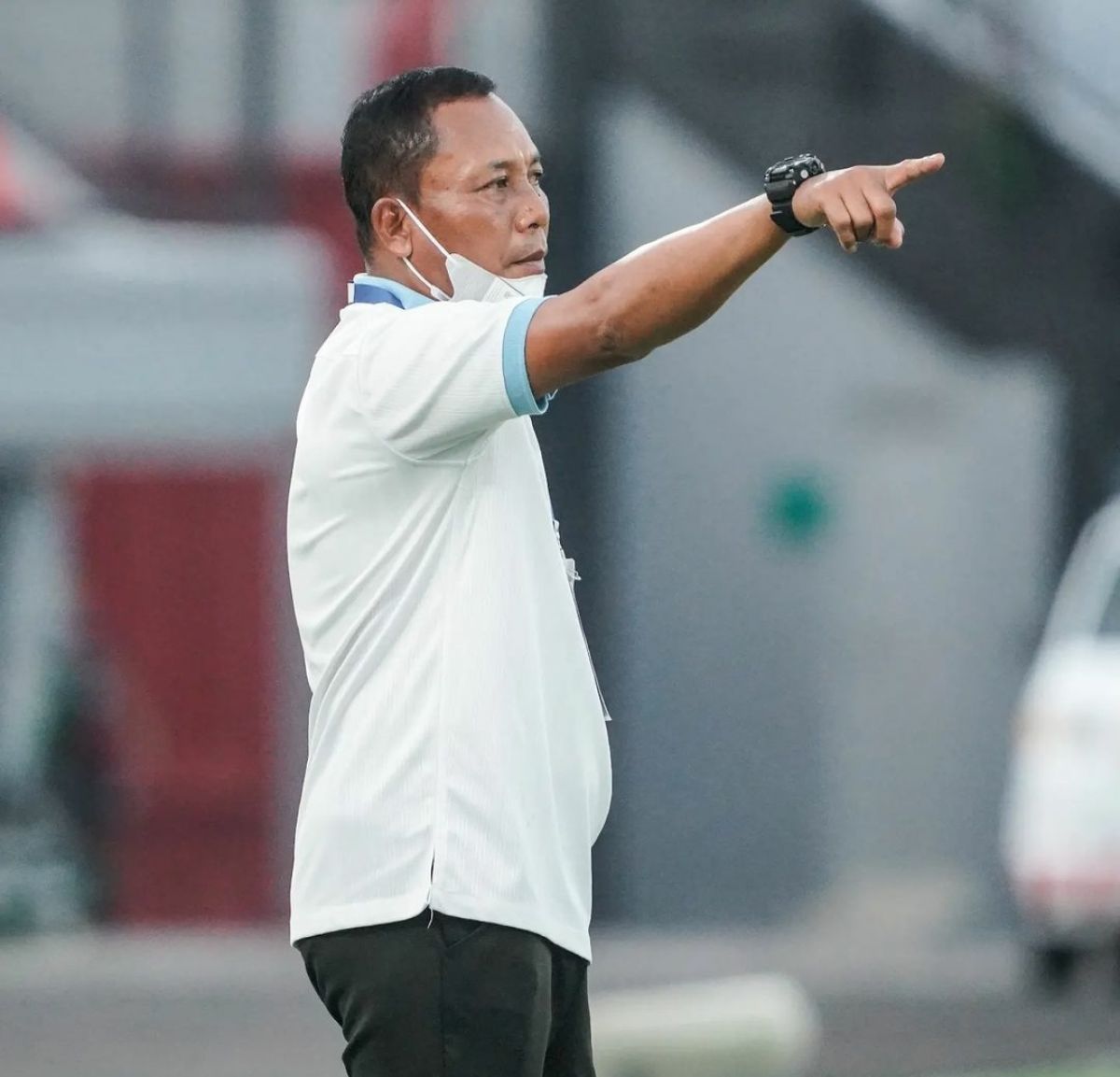 Pelatih Caretaker Persela Ragil Sudirman.(Foto: Ig @perselafc)