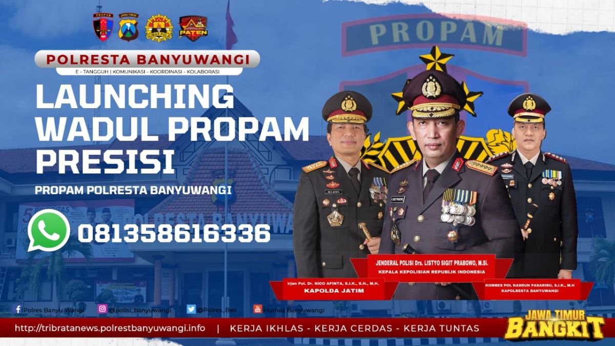 Program Wadul Propram Presisi Polresta Banyuwangi