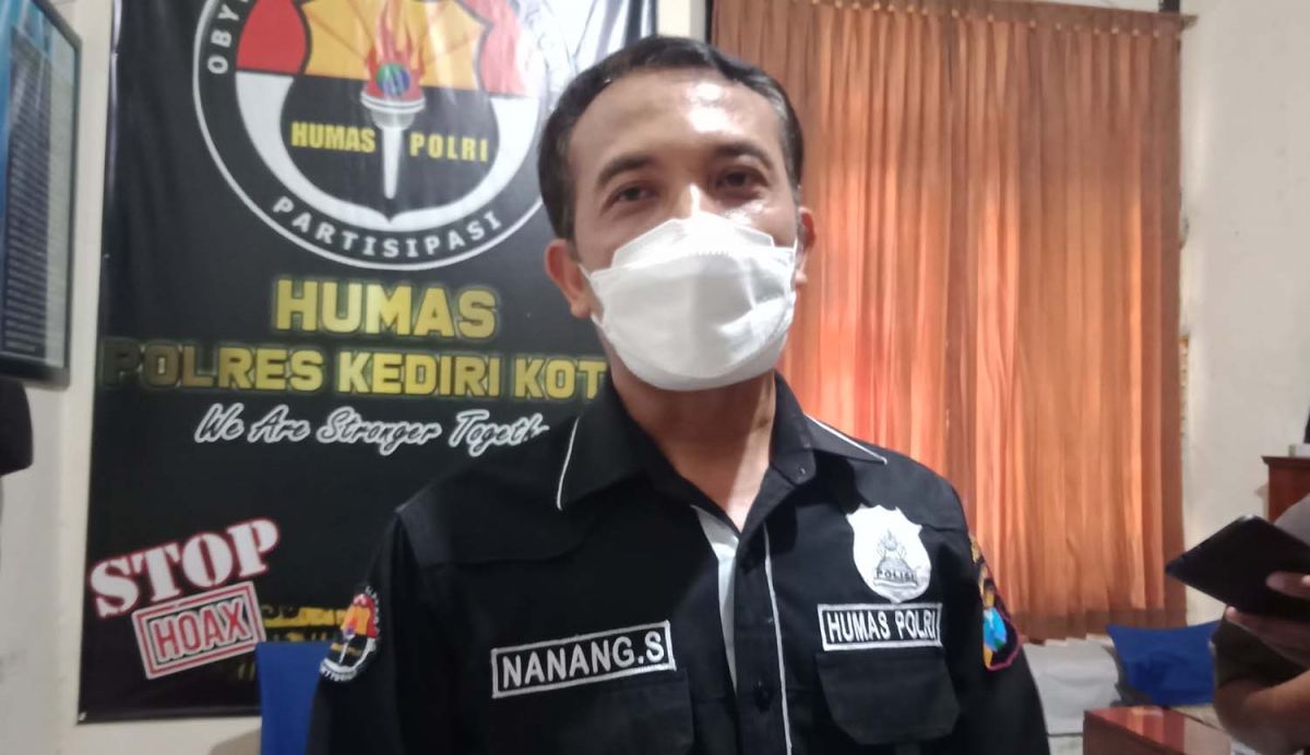 Kasi Humas Polres Kediri Kota, Ipda Nanang Setiawan (Foto: Yanuar Dedy/jatimnow.com)