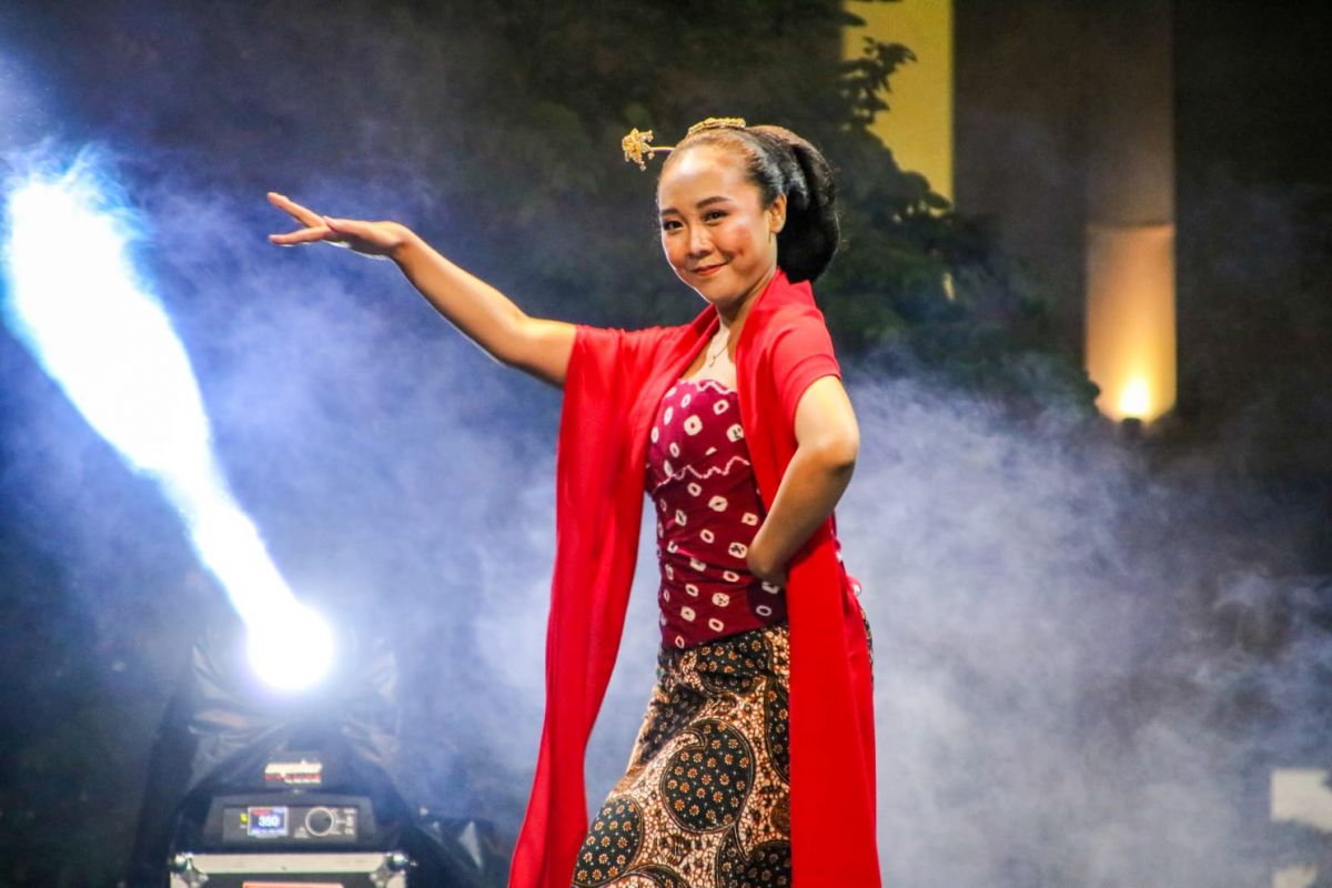 Drama kolosal 'Nggugah' (membangkitkan) Kejayaan Lamongan.(Foto: Humas Pemkab Lamongan)