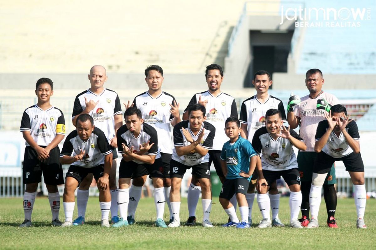  Tim Gresik Selection FC (Foto: Sahlul Fahmi/jatimnow.com)