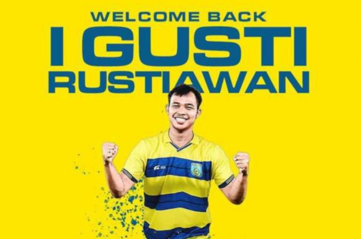 I Gusti Rustiawan.(Foto: Instagram Official Gresik United)