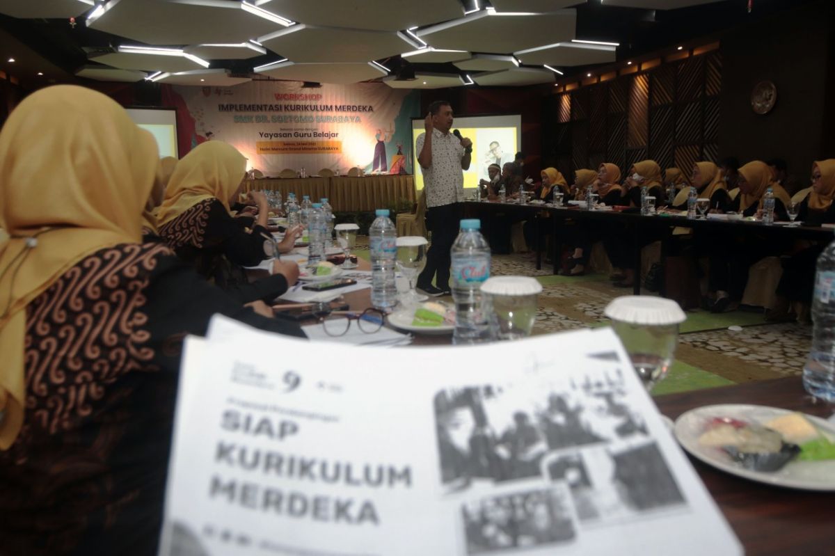 SMEKDOR menggelar pembekalan bagi para tenaga pendidik dalam penerapan kurikulum merdeka jalur mandiri (Foto: Farizal Tito/jatimnow.com)