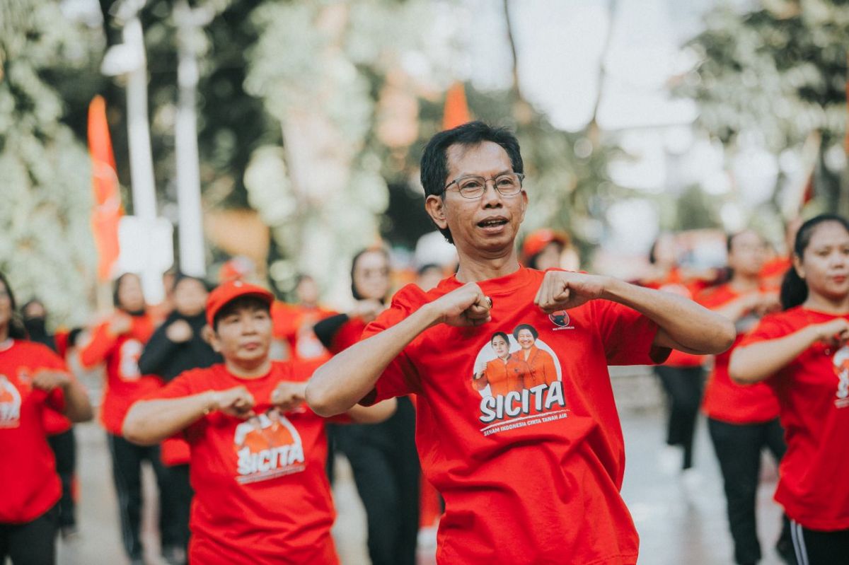 Ketua DPC PDI Perjuangan Kota Surabaya Adi Sutarwijono mengikuti SICITA.(Foto: PDIP Surabaya)