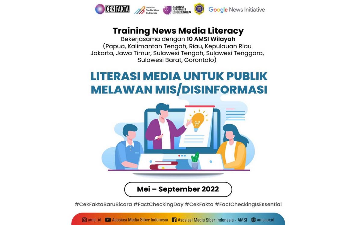AMSI bakal gelar training literasi berita bagi publik (Foto: AMSI)