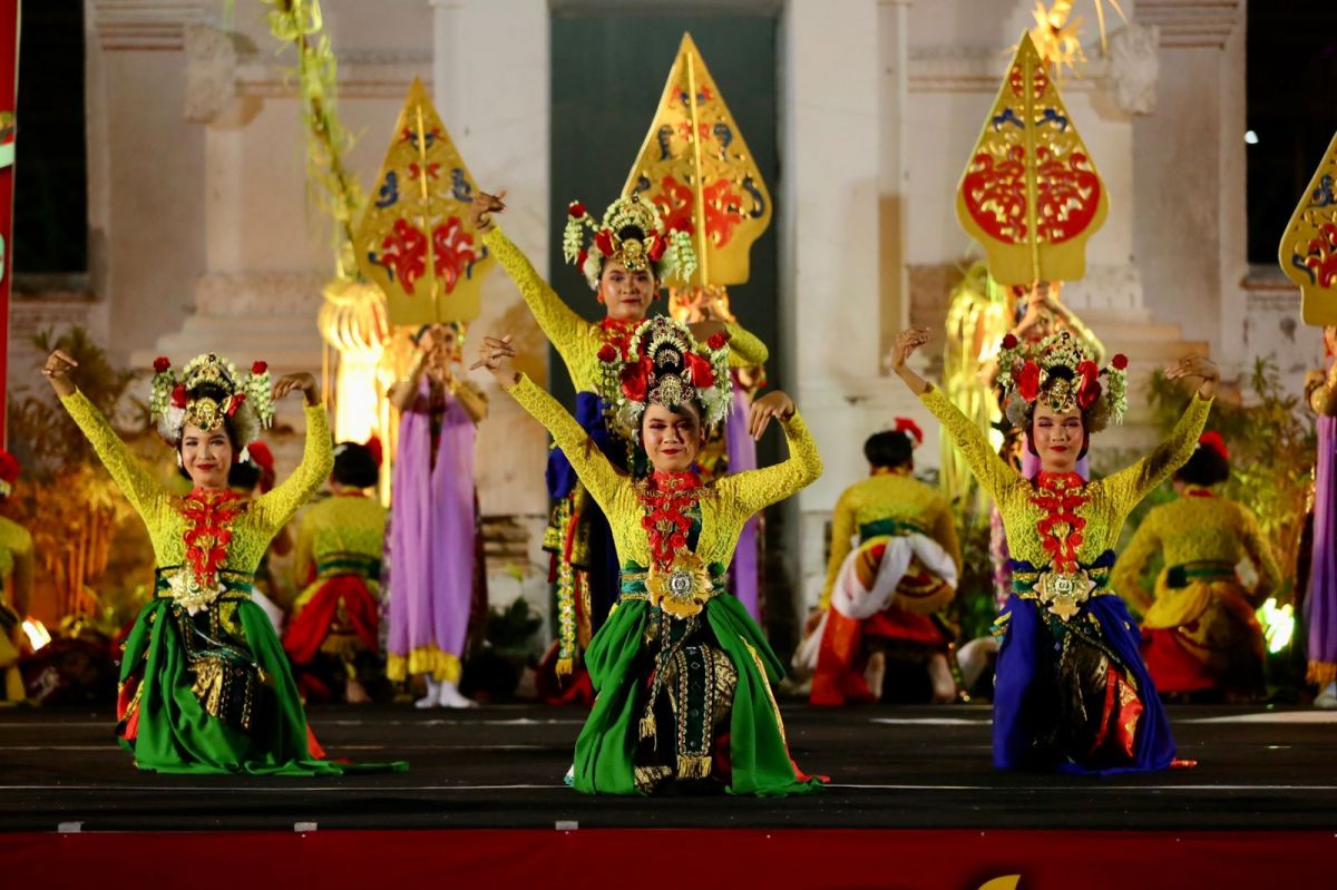 Festival Budaya Nusantara di Taman Blambangan, Banyuwangi.(Foto: Humas Pemkab Banyuwangi)