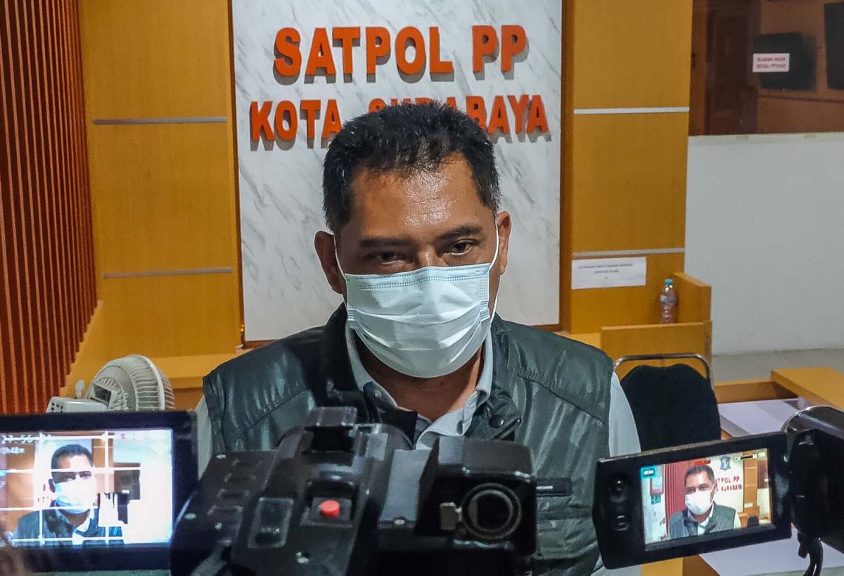 Kepala Satpol PP Kota Surabaya, Eddy Christijanto (Foto: Dok. Humas Pemkot Surabaya for jatimnow.com)