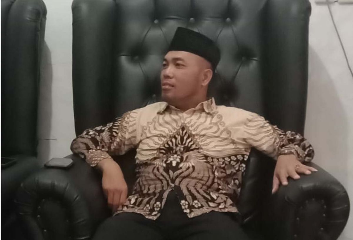 Kepala Desa Ngampelsari, Bambang Eko Sumarsono (Foto: Zainul Fajar/jatimnow.com)