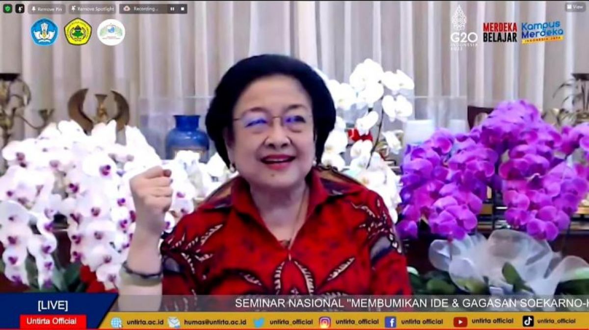 Ketua Umum PDIP Megawati Soekarnoputri.(Foto: istimewa via Republika)